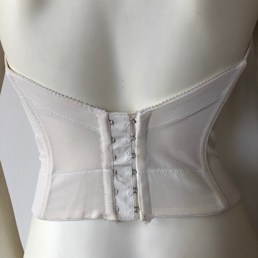 1950's White Lace Bustier - 30-34