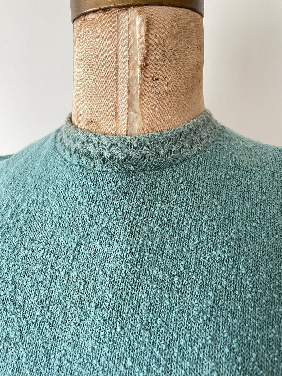 1950's Wool Knit Dress Set - Size M (AS-IS)