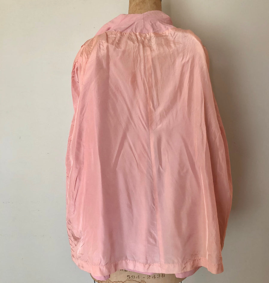 1940's Pink Swing Coat - Size M/L