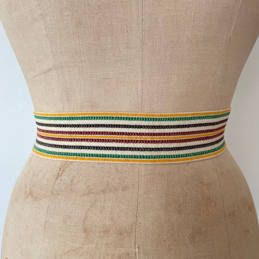 1970's Striped Belt