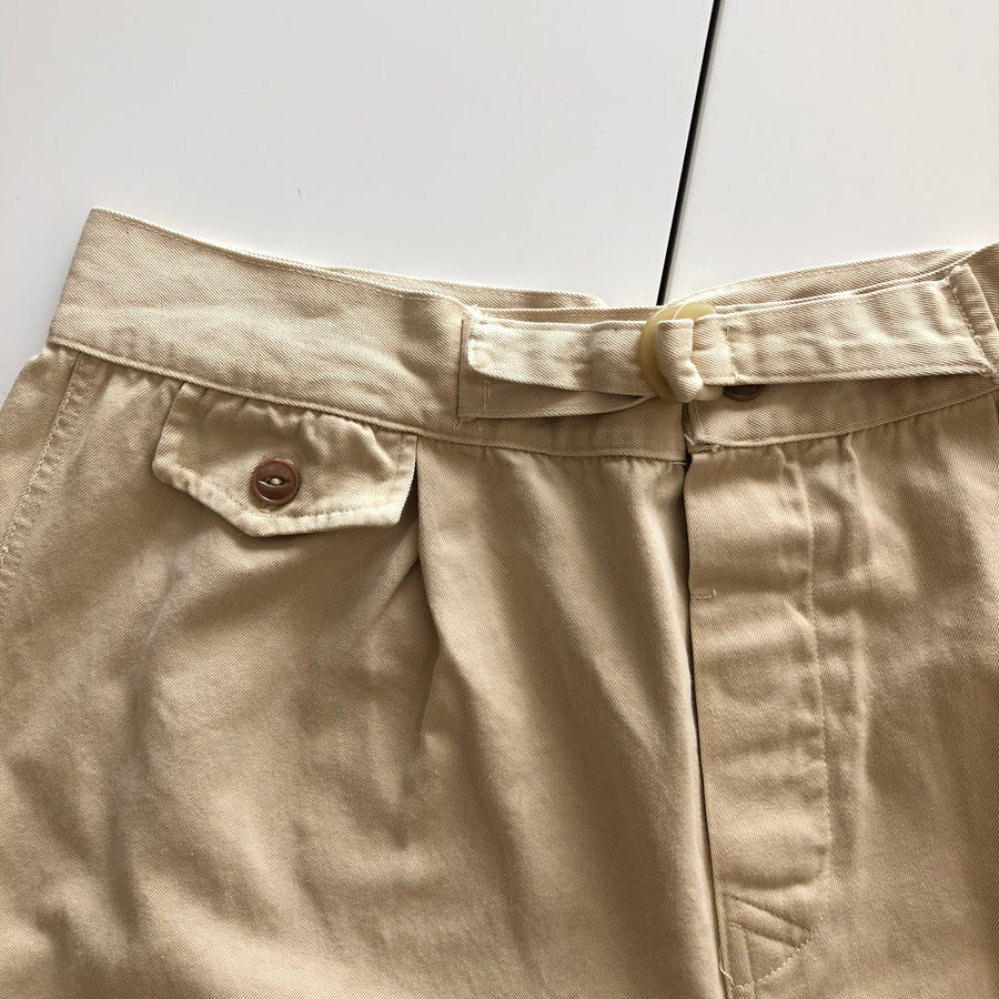Vintage 50's/60's Khaki Sportswear Shorts - 32